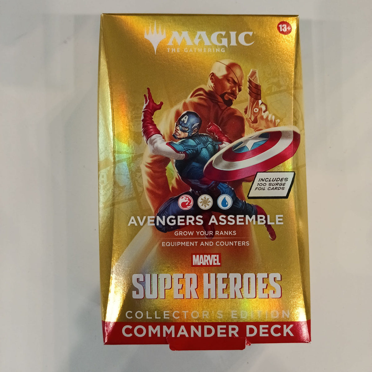 Magic: The Gathering Marvel Super Heroes (MSC) Captain America, Team Leader Commander Deck