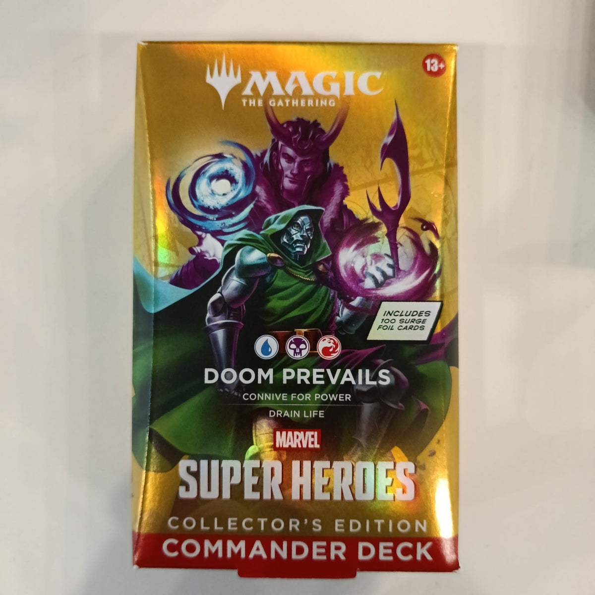 Magic: The Gathering Marvel Super Heroes Doctor Doom, King of Latveria Collector's Edition