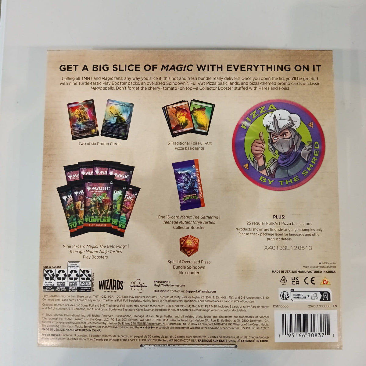 Magic: The Gathering Teenage Mutant Ninja Turtles Pizza Bundle 2026 (English) - view 2