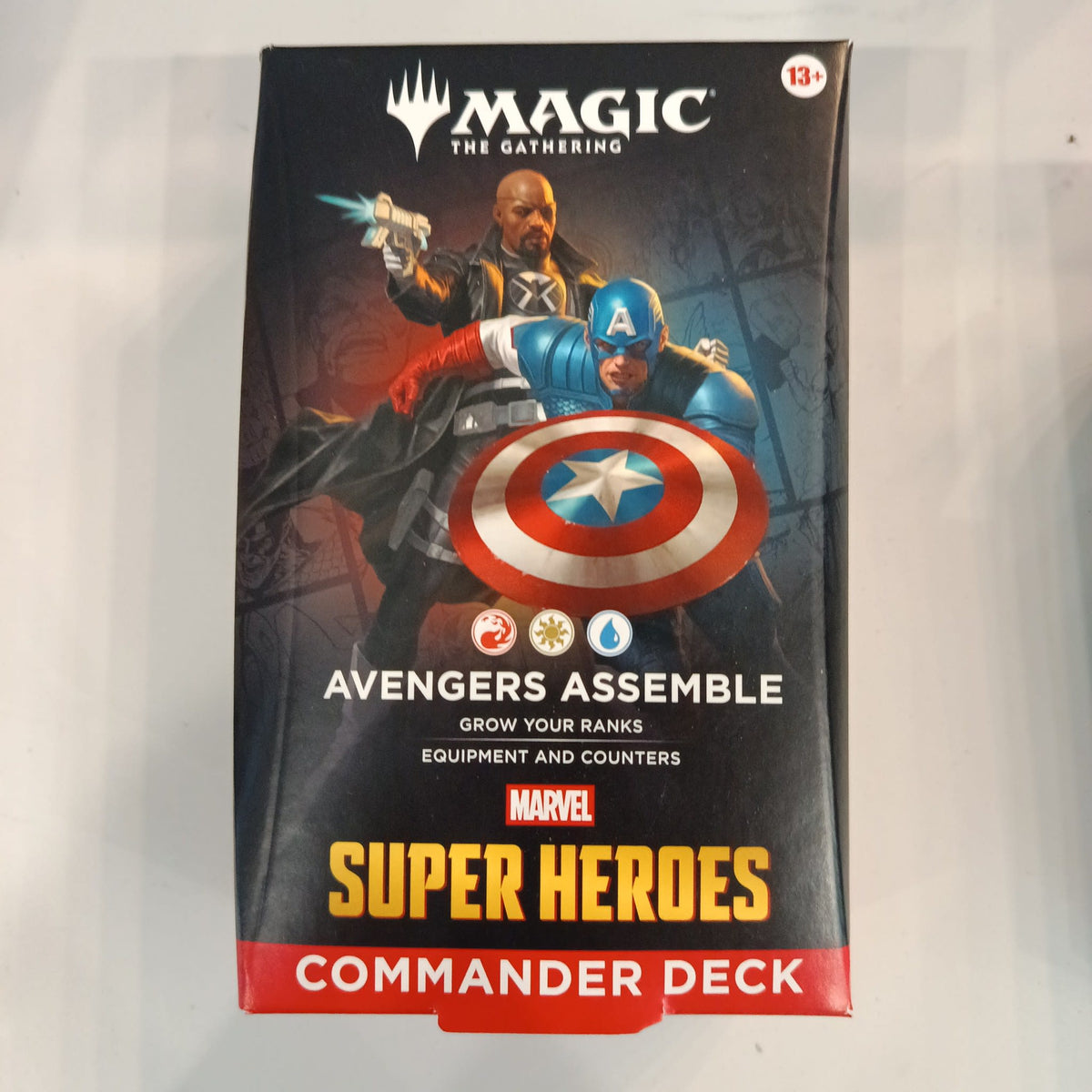 Magic: The Gathering Marvel Super Heroes Captain America Commander Deck 2025 (English)