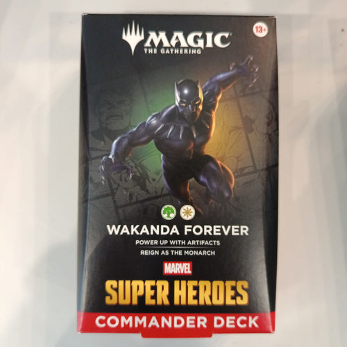 Magic: The Gathering Marvel Super Heroes Black Panther Commander Deck 2025 (English)