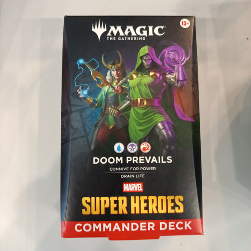 Magic: The Gathering Marvel Super Heroes Doctor Doom Commander Deck 2025 (English)