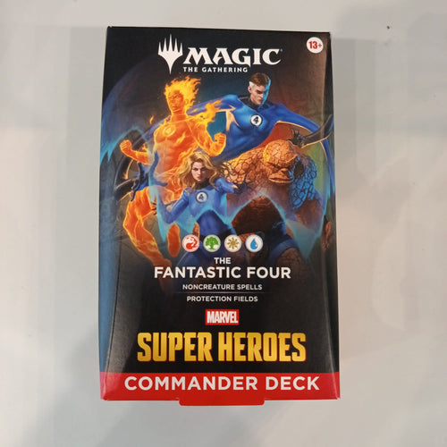 Magic: The Gathering Marvel Super Heroes The Fantastic Four Commander Deck 2025 (English)