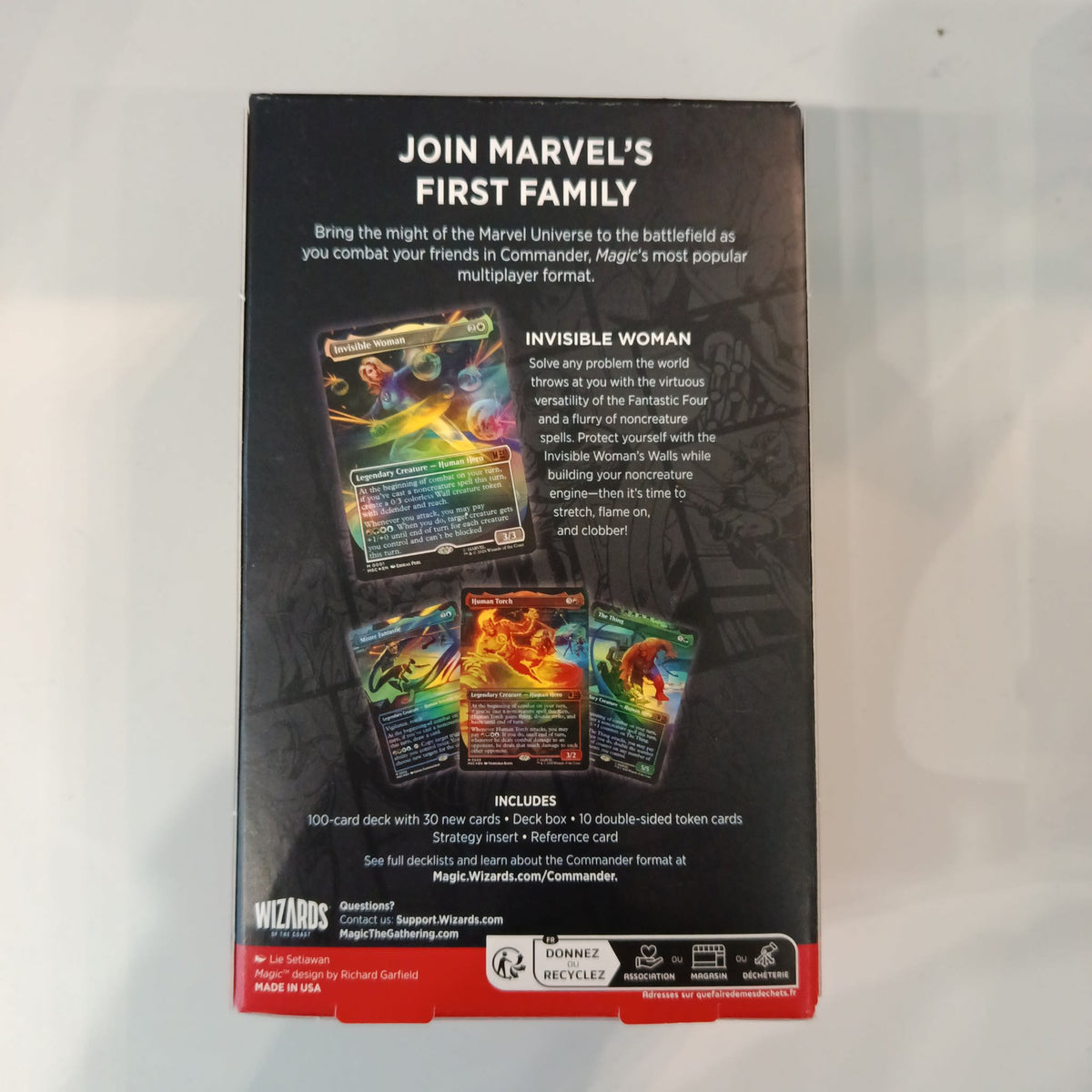 Magic: The Gathering Marvel Super Heroes The Fantastic Four Commander Deck 2025 (English) - view 2