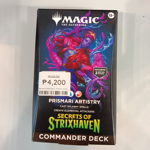 Magic: The Gathering Secrets of Strixhaven Rootha, Mastering the Moment Commander Deck 202