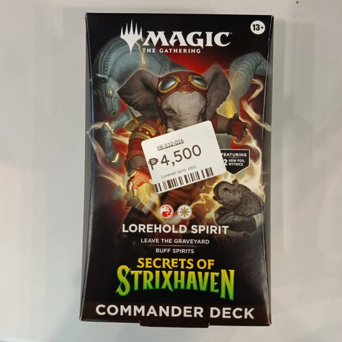 Magic: The Gathering Secrets of Strixhaven Quintorius, History Chaser Commander Deck 2021