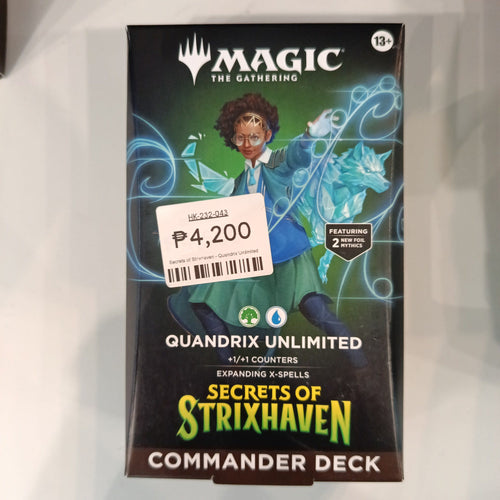 Magic: The Gathering Secrets of Strixhaven Zimone, Infinite Analyst Commander Deck 2021 (E