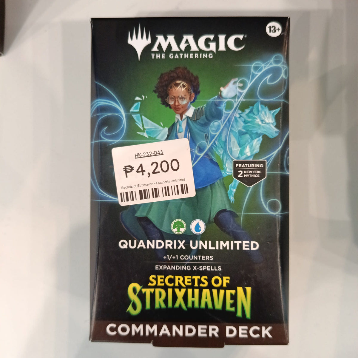 Magic: The Gathering Secrets of Strixhaven Zimone, Infinite Analyst Commander Deck 2021 (E