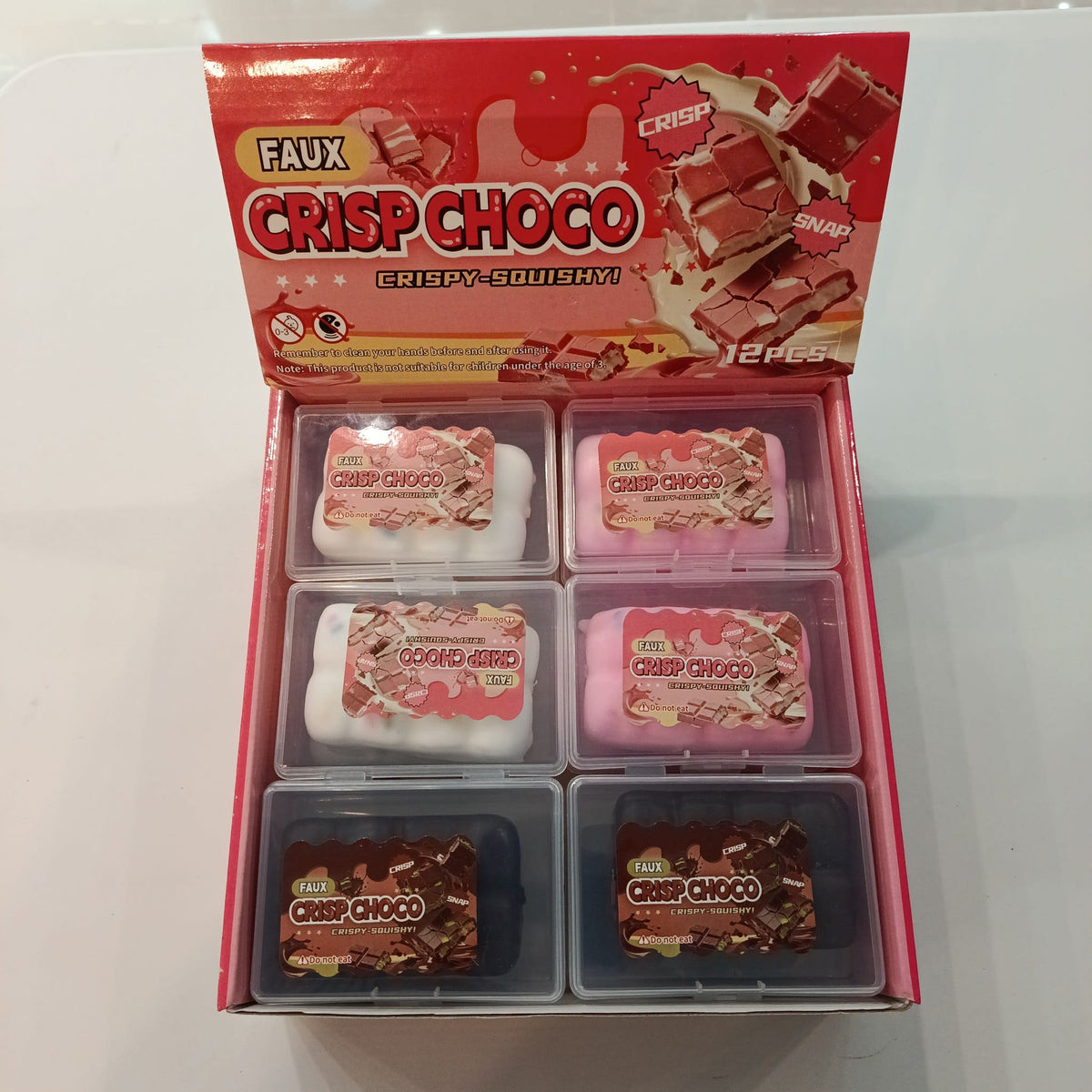 Faux Crisp Choco Faux Crisp Choco Crispy-Squishy Crisp Choco Squishy