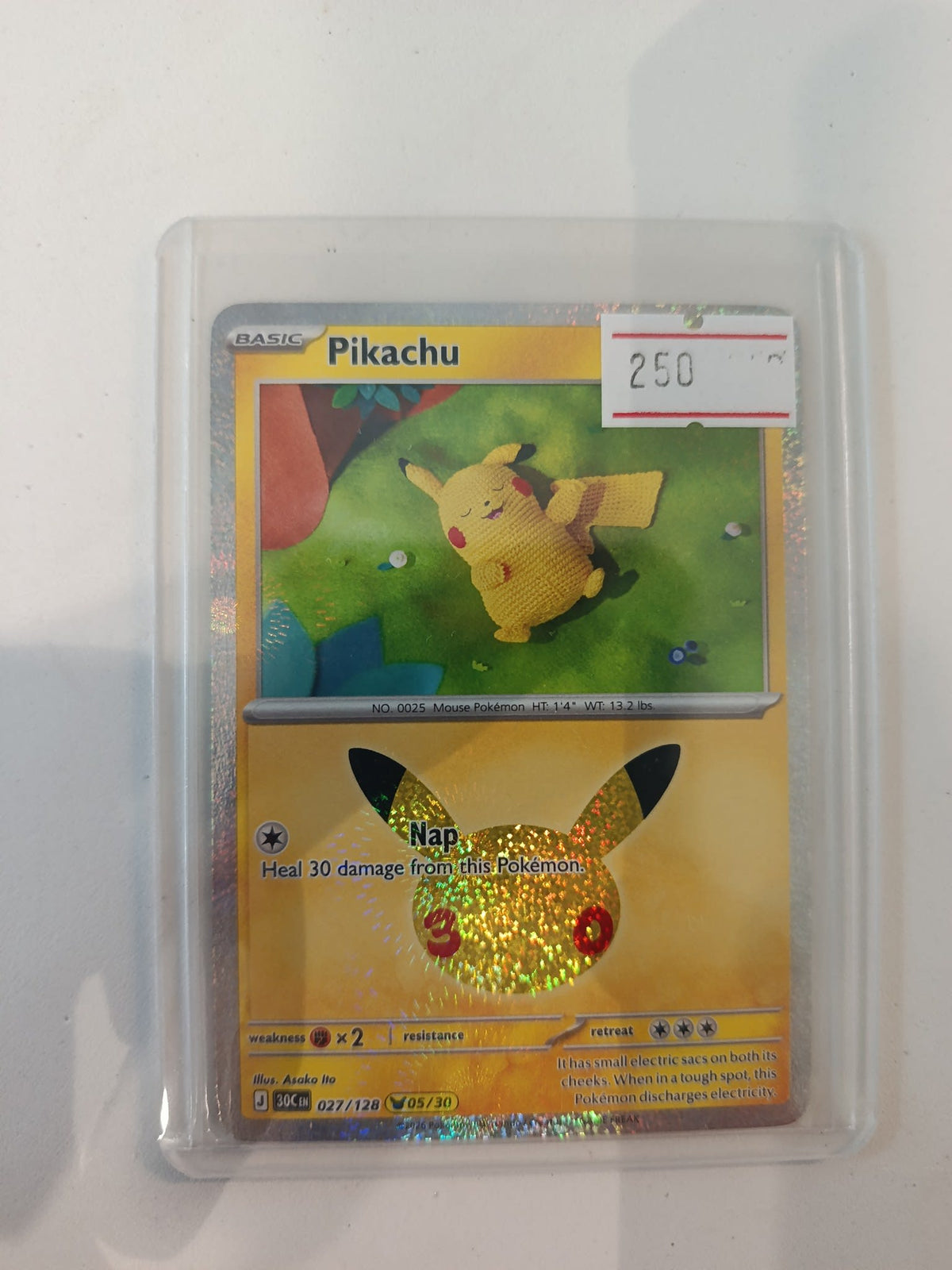 2024 Pokemon Company sv8 Pikachu #027/128 CGC 9