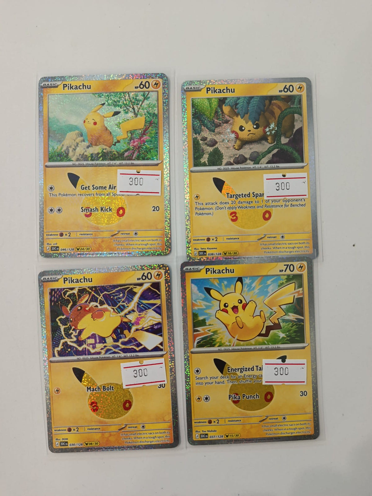 Pokemon Pikachu 30Kn #046/128 2025 (English) 24/30