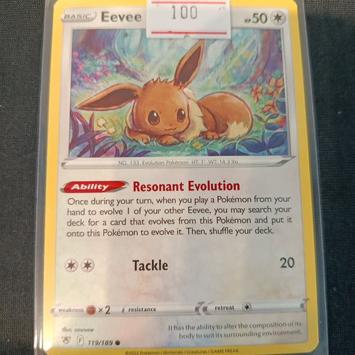 2022 Pokemon Company Eevee Eevee #119 PSA 10