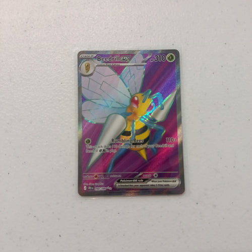 2023 Pokemon Company Scarlet & Violet Beedrill ex Beedrill Special Illustration Rare #196