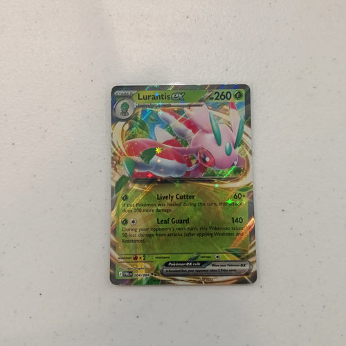 2024 Pokemon Company Paldean Fates Shiny ex Lurantis ex Shiny ex #004/084