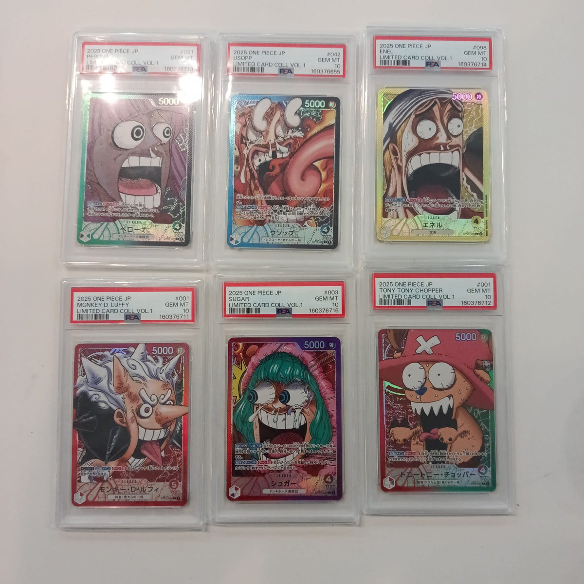 2025 Bandai One Piece Card Game Limited Card Coll Vol.1 Perona #021 PSA GEM MT