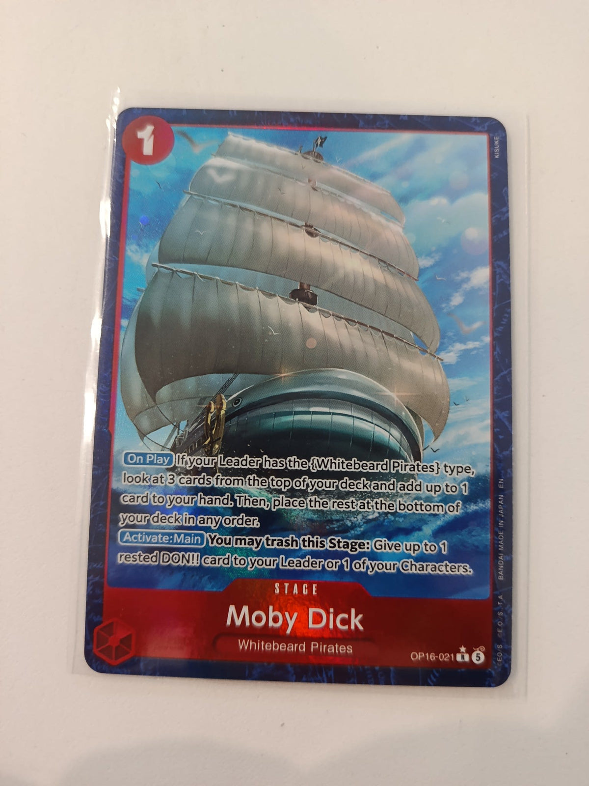 One Piece Moby Dick OP-16 #OP16-021 (English)