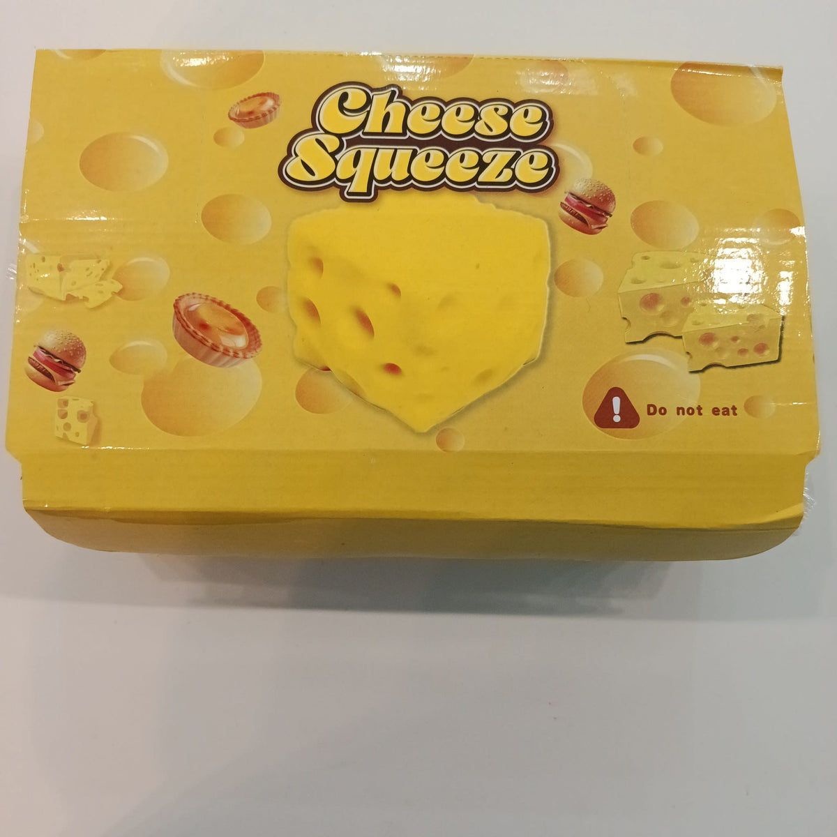 Cheese Squeeze Cheese Block Squishy - view 2