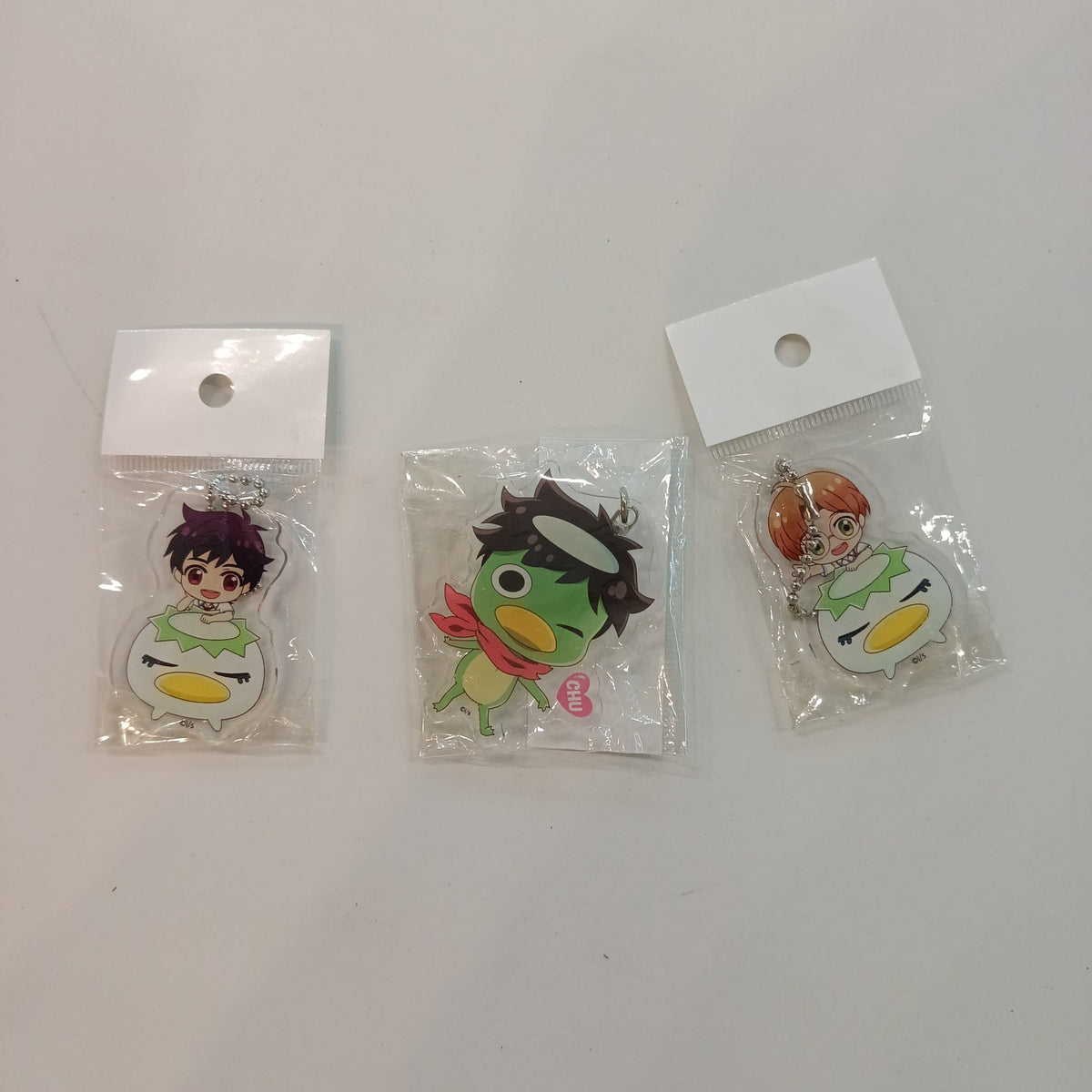 Anime Keychain Chibi Rubber Keychain