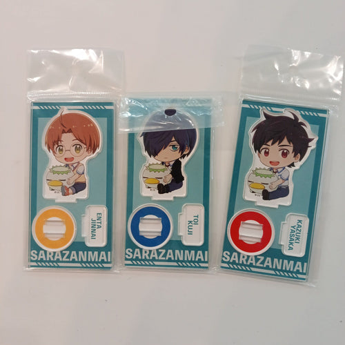 2019 Sarazanmai Sarazanmai Acrylic Stand Set Enta Jinnai, Toi Kuji, Kazuki Yasaka