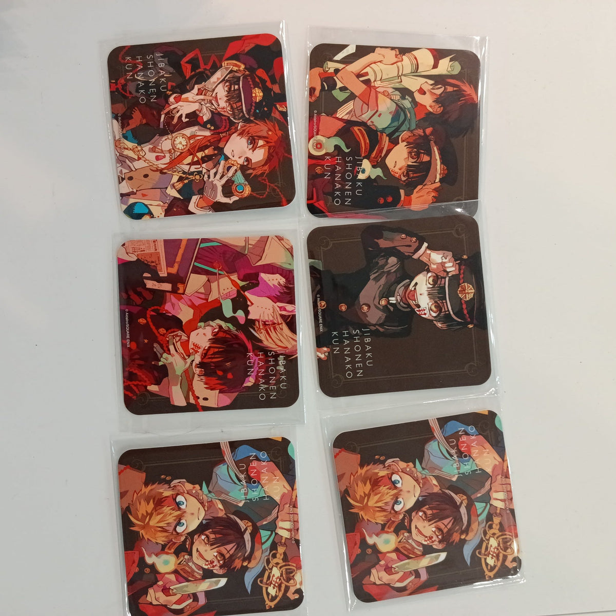 Jibaku Shonen Hanako-kun Jibaku Shonen Hanako-kun Official Coaster Collection Various Char
