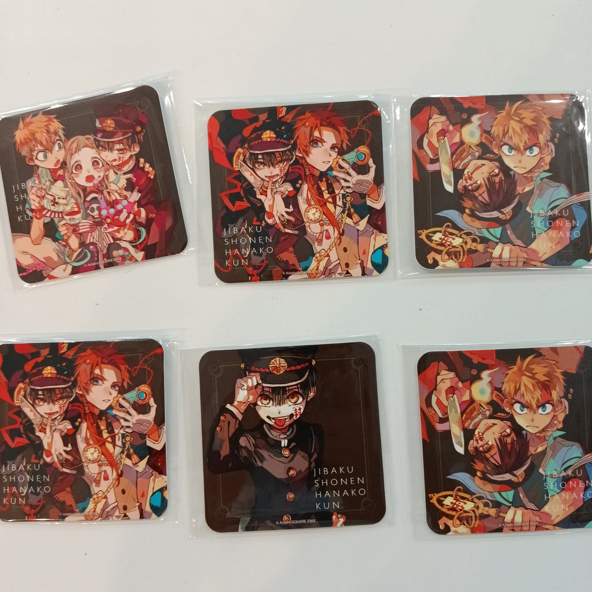 Jibaku Shonen Hanako-kun Jibaku Shonen Hanako-kun Official Coaster Collection Various Char - view 2