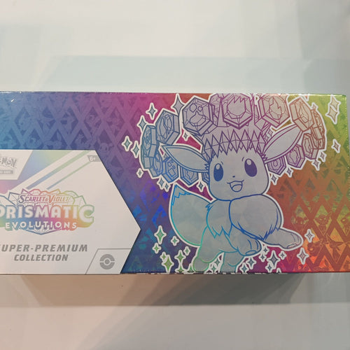Pokemon Scarlet & Violet Prismatic Evolutions Eevee ex Super-Premium Collection 2025 (Engl