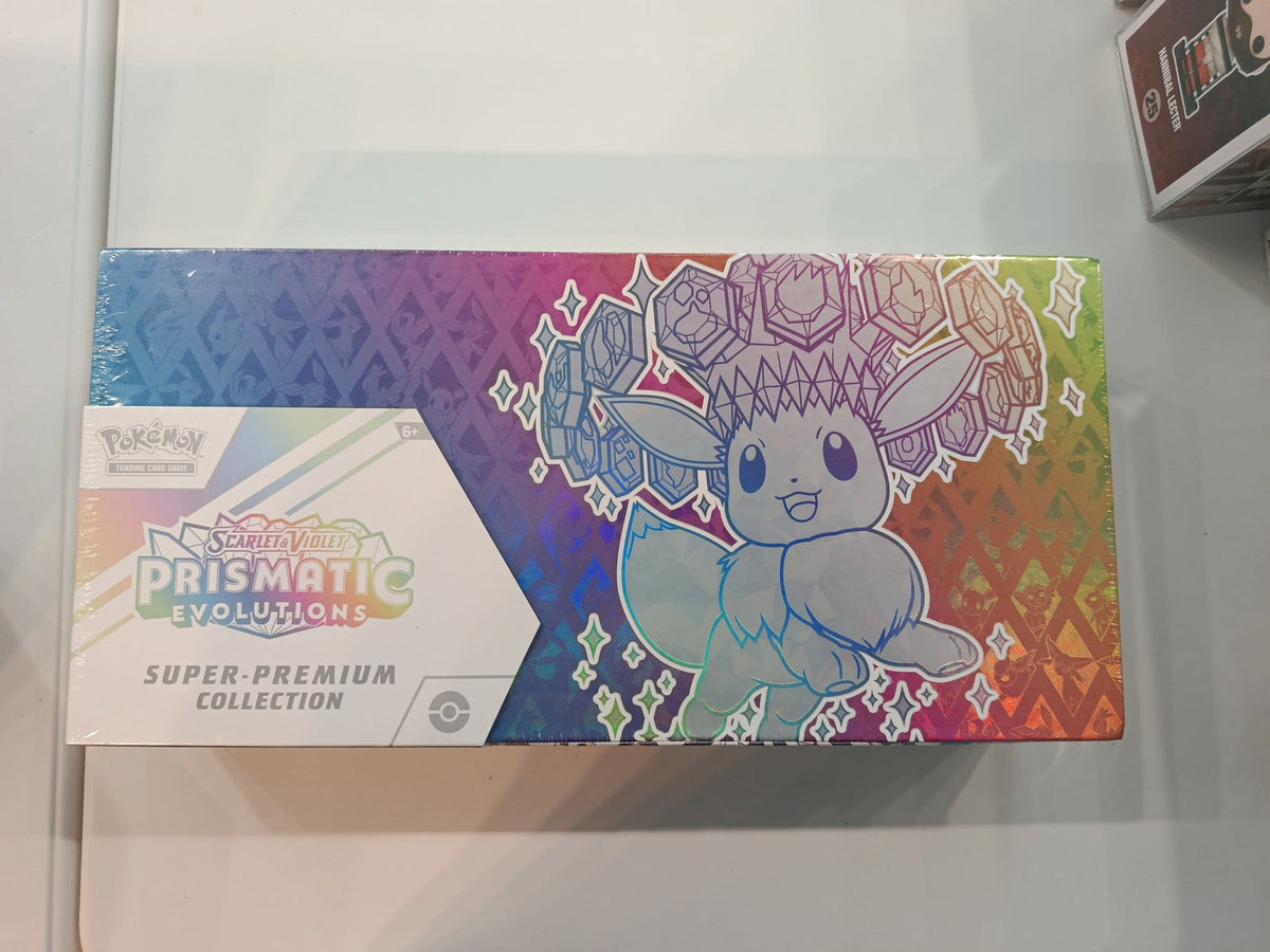 Pokemon Scarlet & Violet Prismatic Evolutions Eevee ex Super-Premium Collection 2025 (Engl