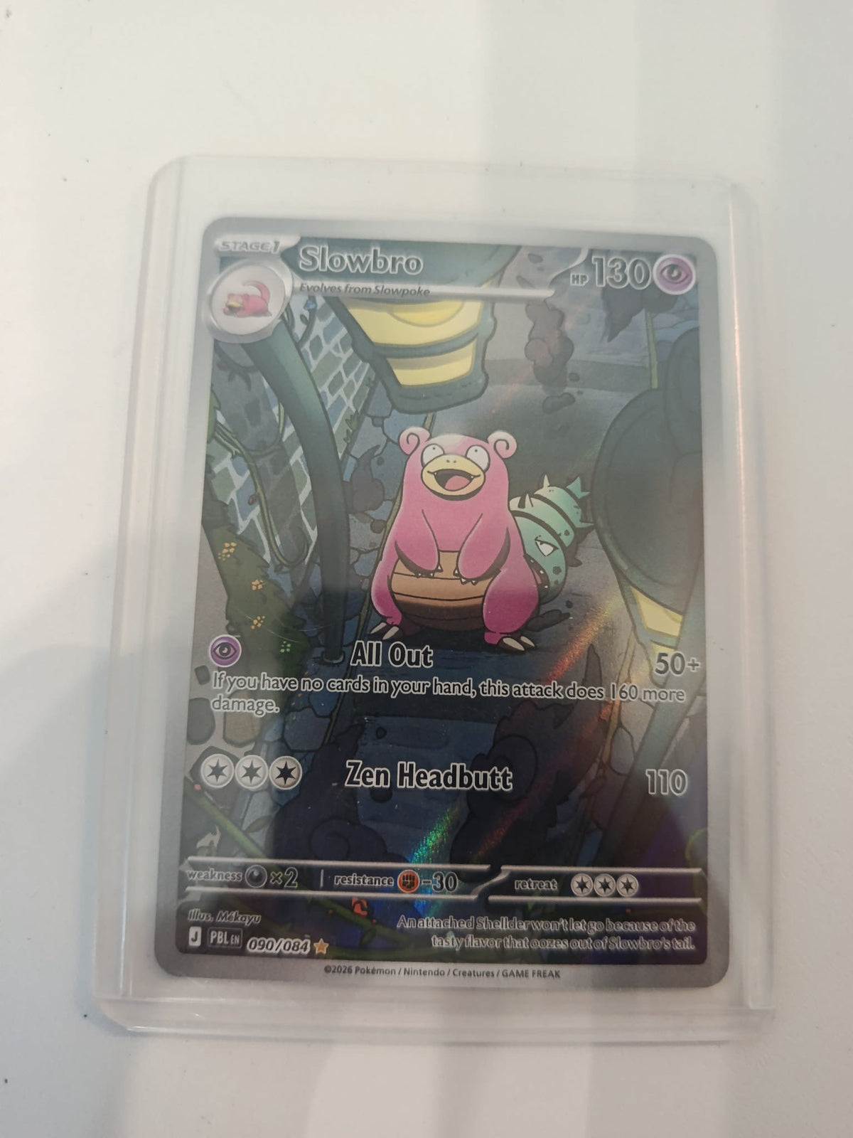 Pokemon Slowbro PBL #090/084 2026 (English) 090/084