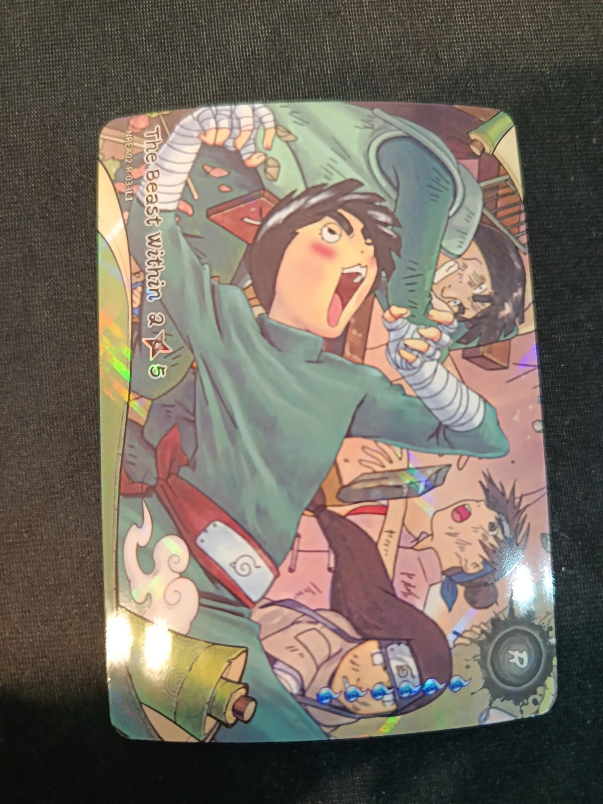Naruto Rock Lee NREA02 #R03311 2002 (English)