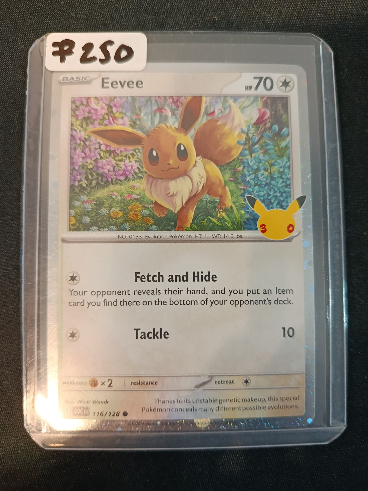 Pokemon Eevee McDonald's Collection 2021 (Promo) #116/128 2021 (English)