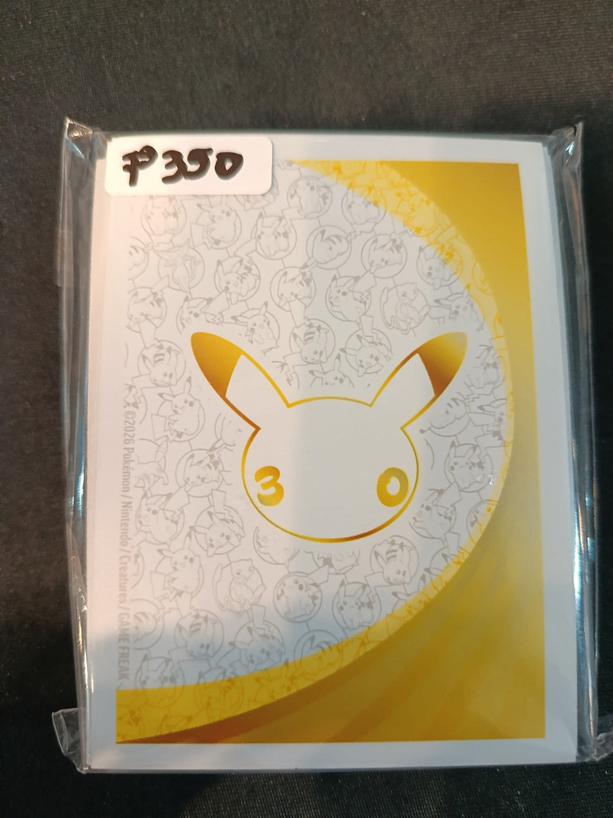 2026 Pokemon Pokemon 30th Anniversary Pikachu