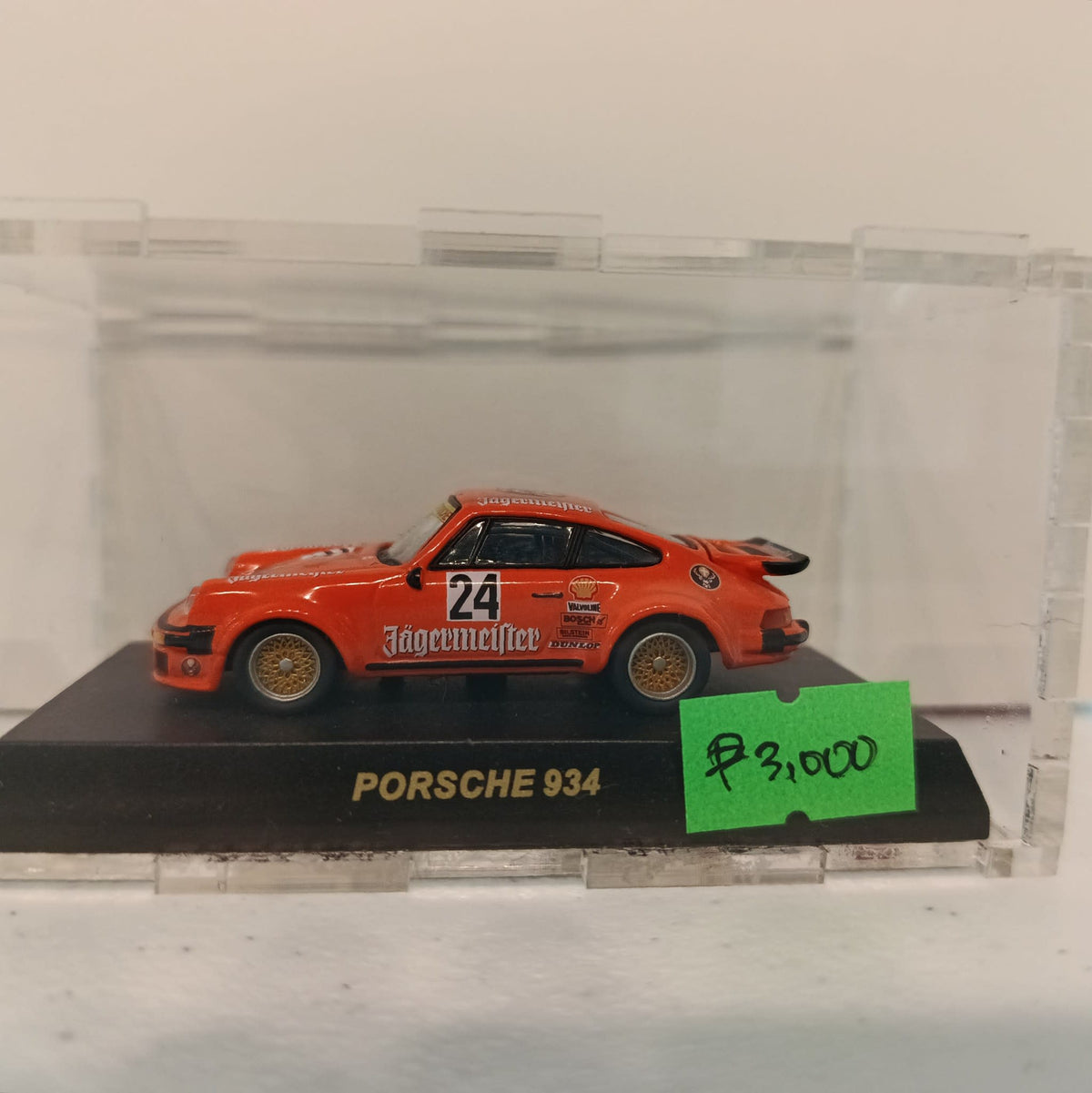Kyosho Mini Car Porsche 934 Porsche 934 Jägermeister #24