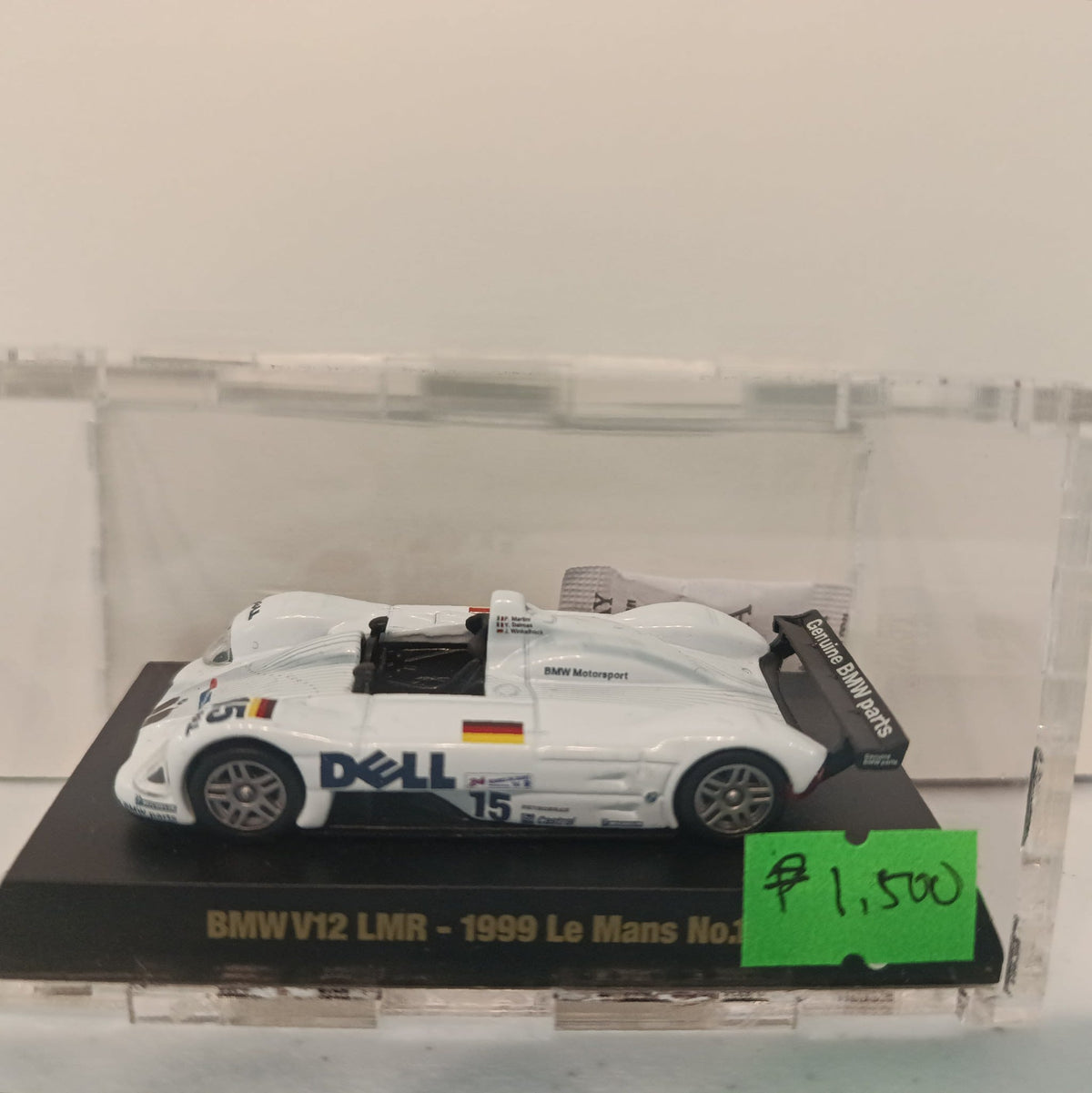 1999 Genuine BMW Parts BMW Motorsport BMW V12 LMR - 1999 Le Mans No. 15