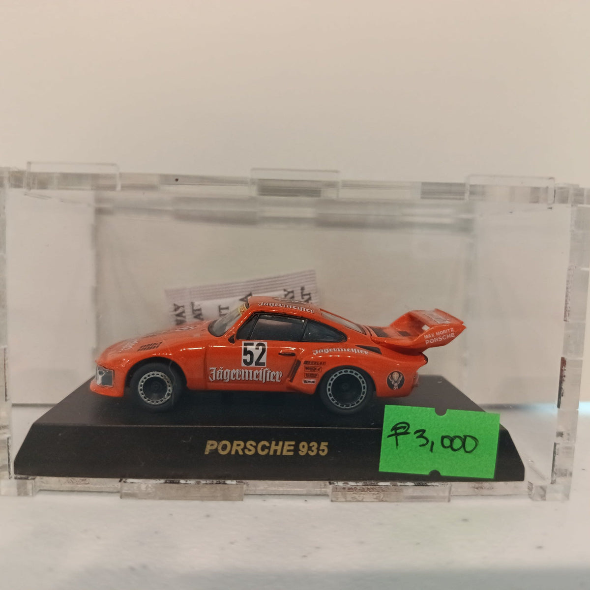 Diecast Porsche 935 Porsche 935 Jägermeister #52