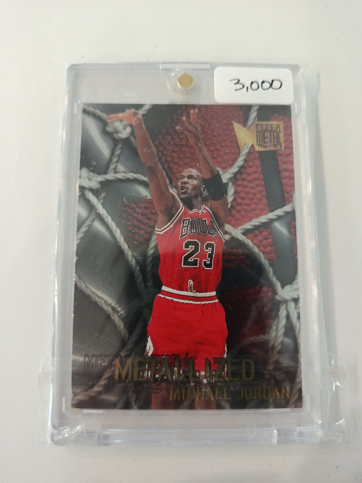 1996-97 Fleer Metal Metalized Michael Jordan #128