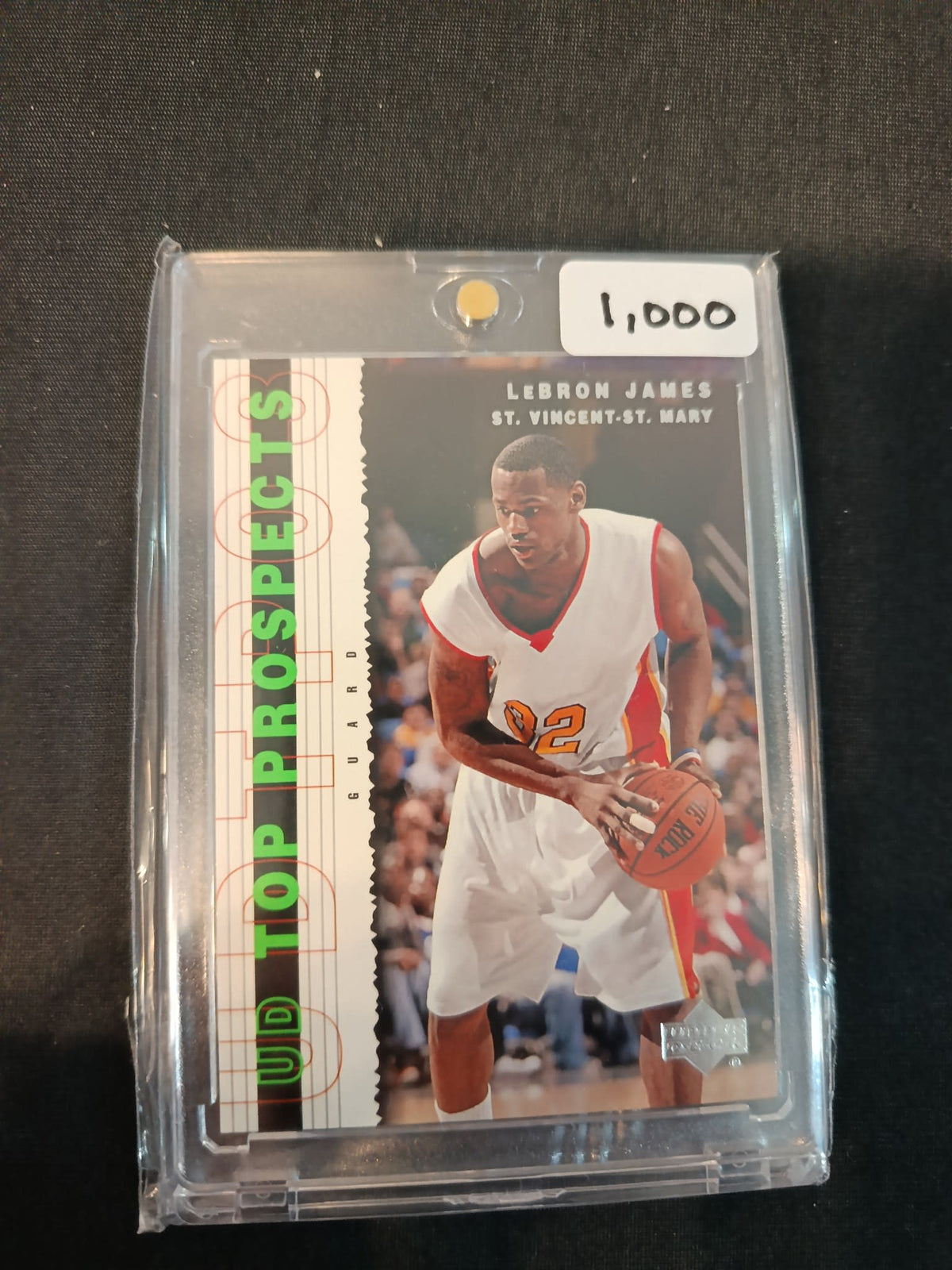 2003 Upper Deck UD Top Prospects Top Prospects LeBron James #60