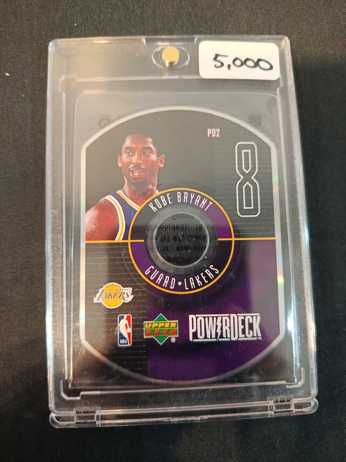 1999 Upper Deck PowerDeck PowerDeck Kobe Bryant #PD2