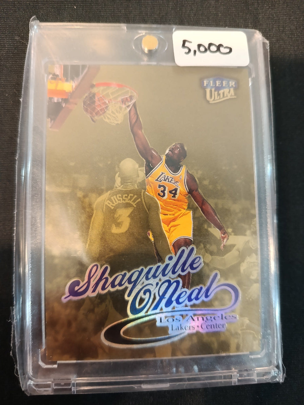 1997-98 Fleer Ultra Shaquille O'Neal Gold Medallion Edition