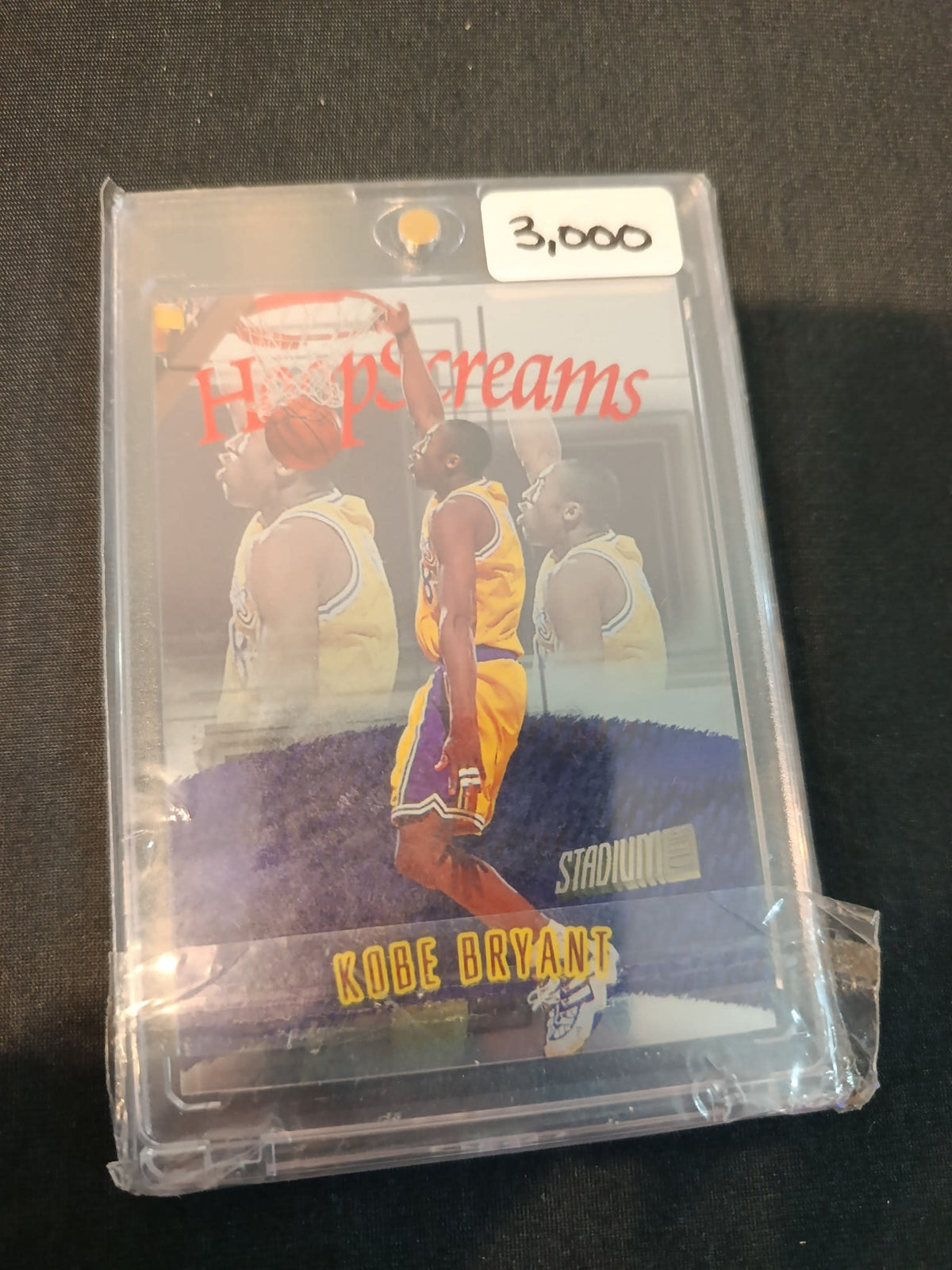 1997 Topps Stadium Club Hoop Screams Kobe Bryant #HS9