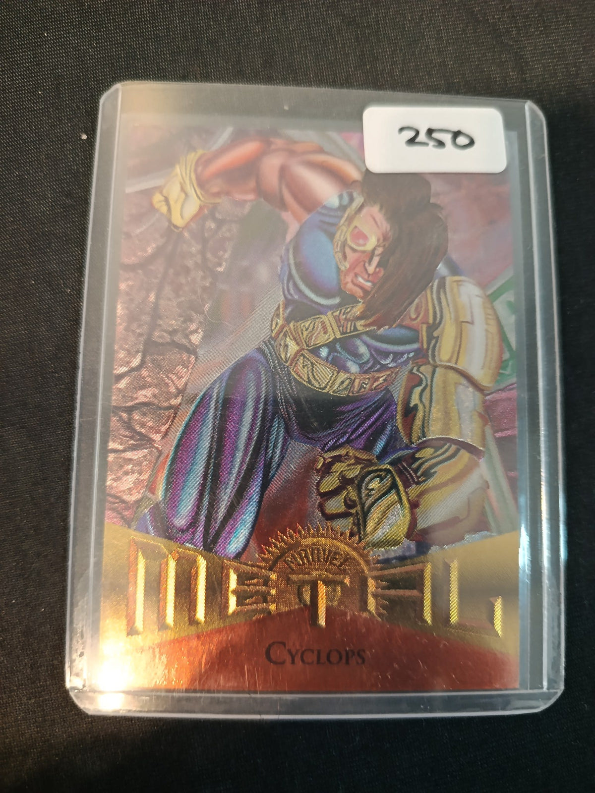 1995 Fleer Marvel Metal Cyclops #3