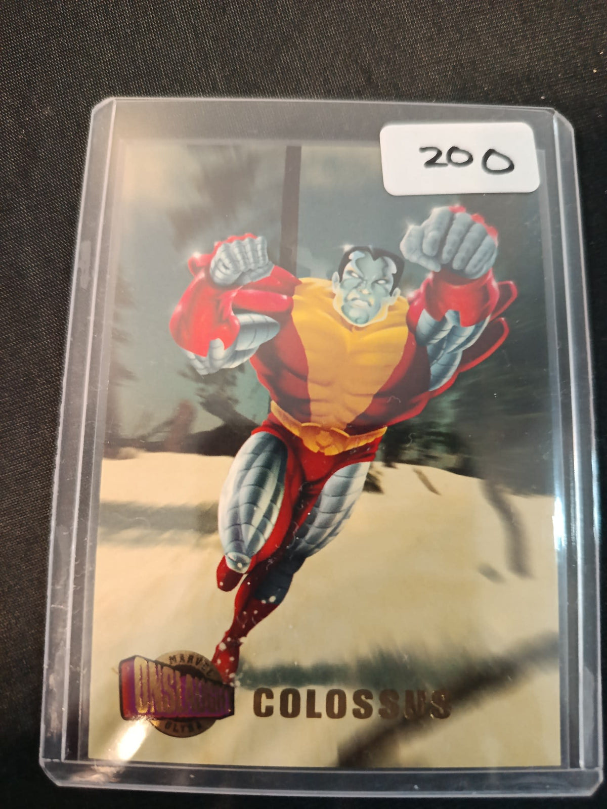 1996 Marvel / Fleer/Skybox Onslaught Onslaught Colossus #50