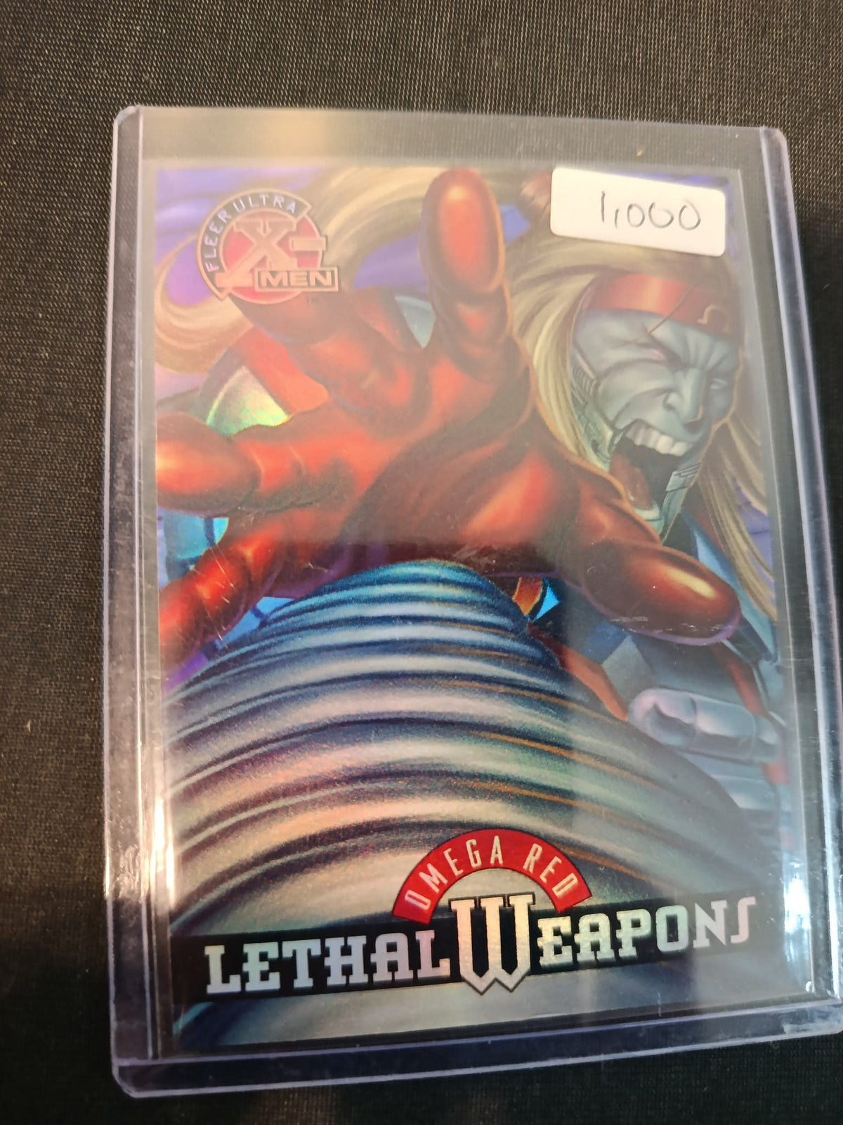 1995 Fleer Ultra X-Men Lethal Weapons Omega Red #6