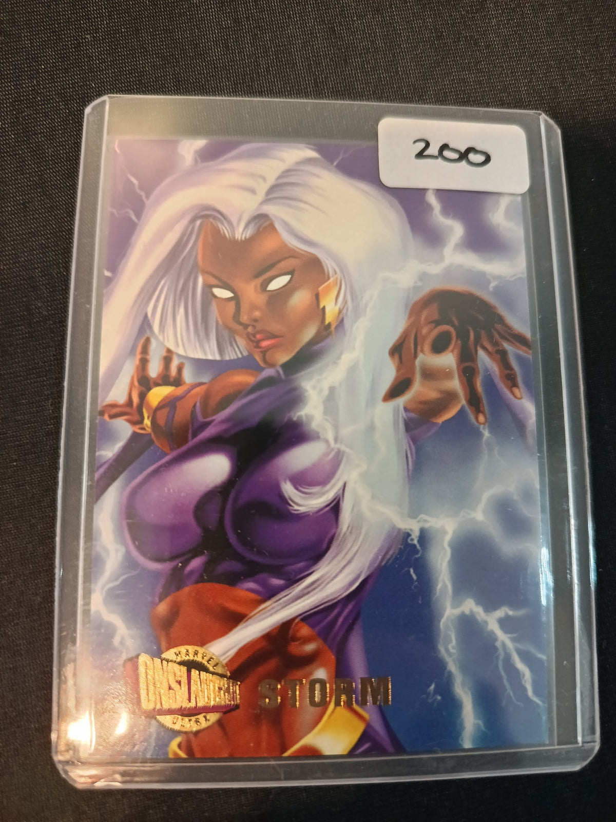 1996 Fleer/SkyBox Marvel Onslaught Ultra Xavier Protocols Storm #11