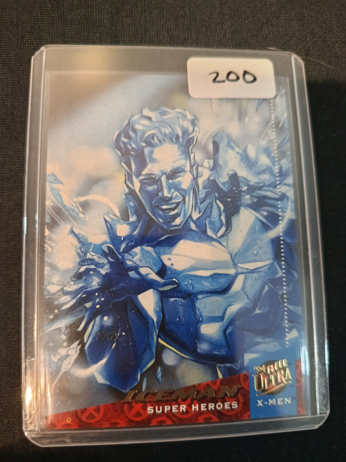 1994 Fleer Ultra X-Men Super Heroes Iceman #10
