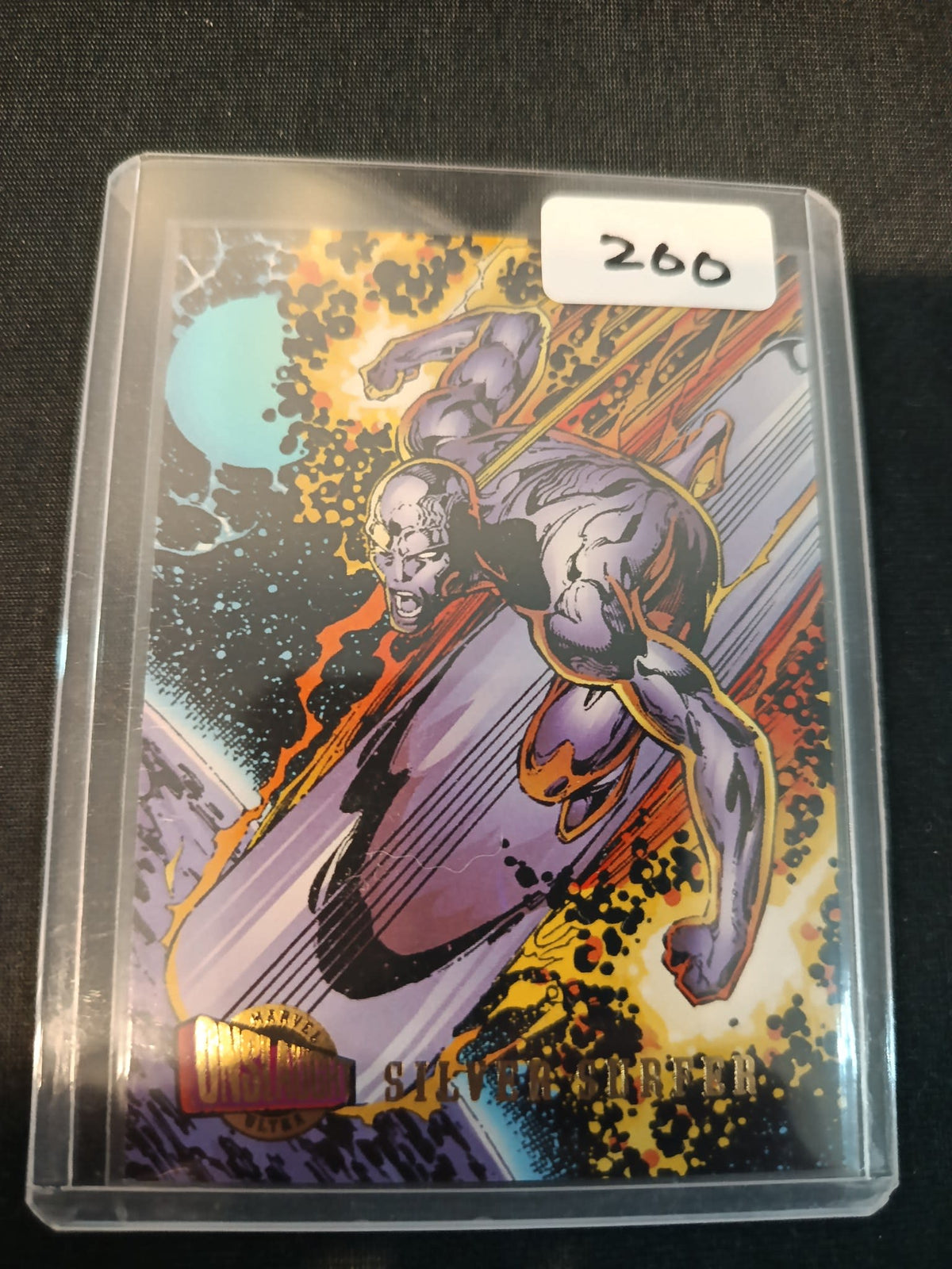 1995 Fleer Marvel Universe Ultra Silver Surfer #96
