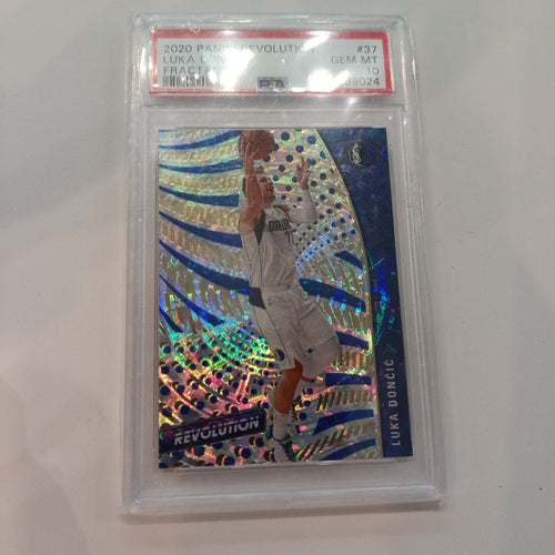 2020 Panini Revolution Fractal Luka Doncic #37 BGS GEM MT