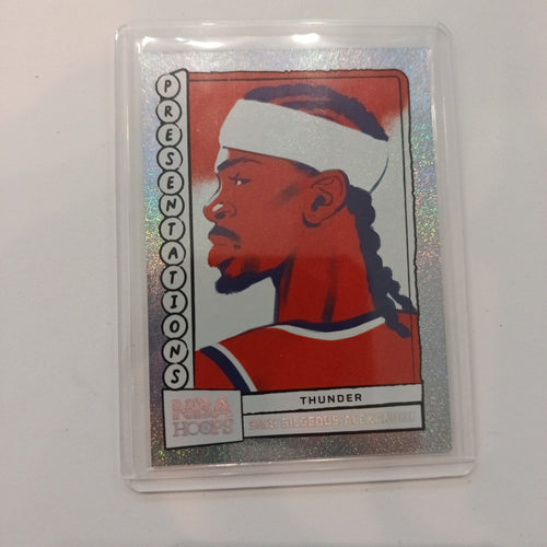 2024-25 Panini Hoops Basketball Presentations Shai Gilgeous-Alexander Holo #6