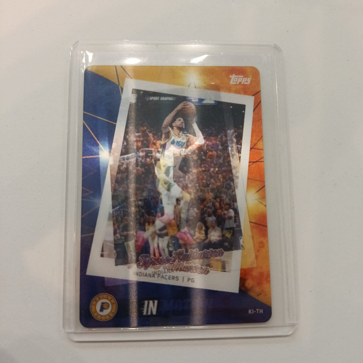 2025 Topps Match Attax In Base Tyrese Haliburton #KI-TH