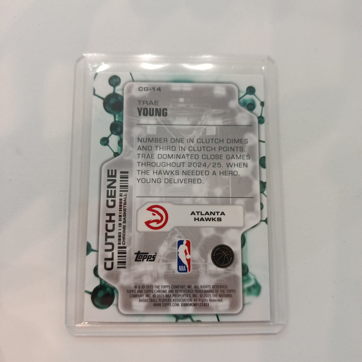 2024 Topps Clutch Gene Trae Young #CG-14 - view 2