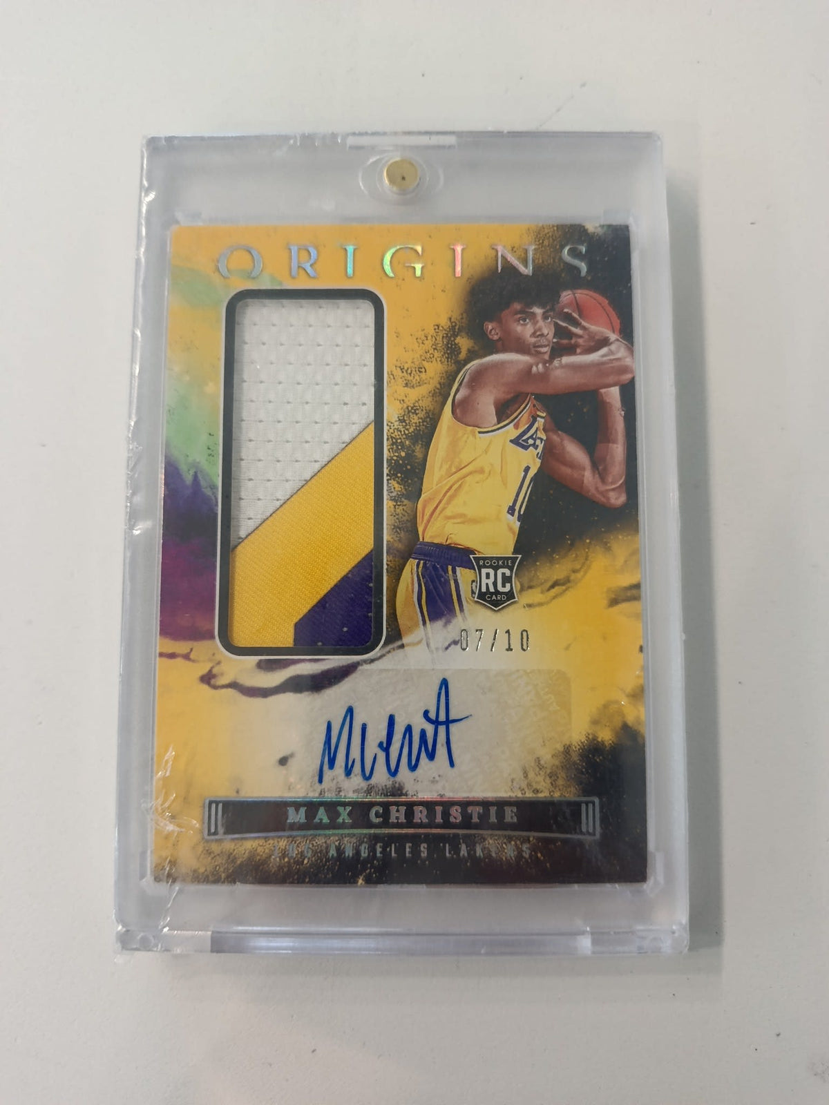 2022-23 Panini Origins Origins Max Christie Gold #RJA-MXC